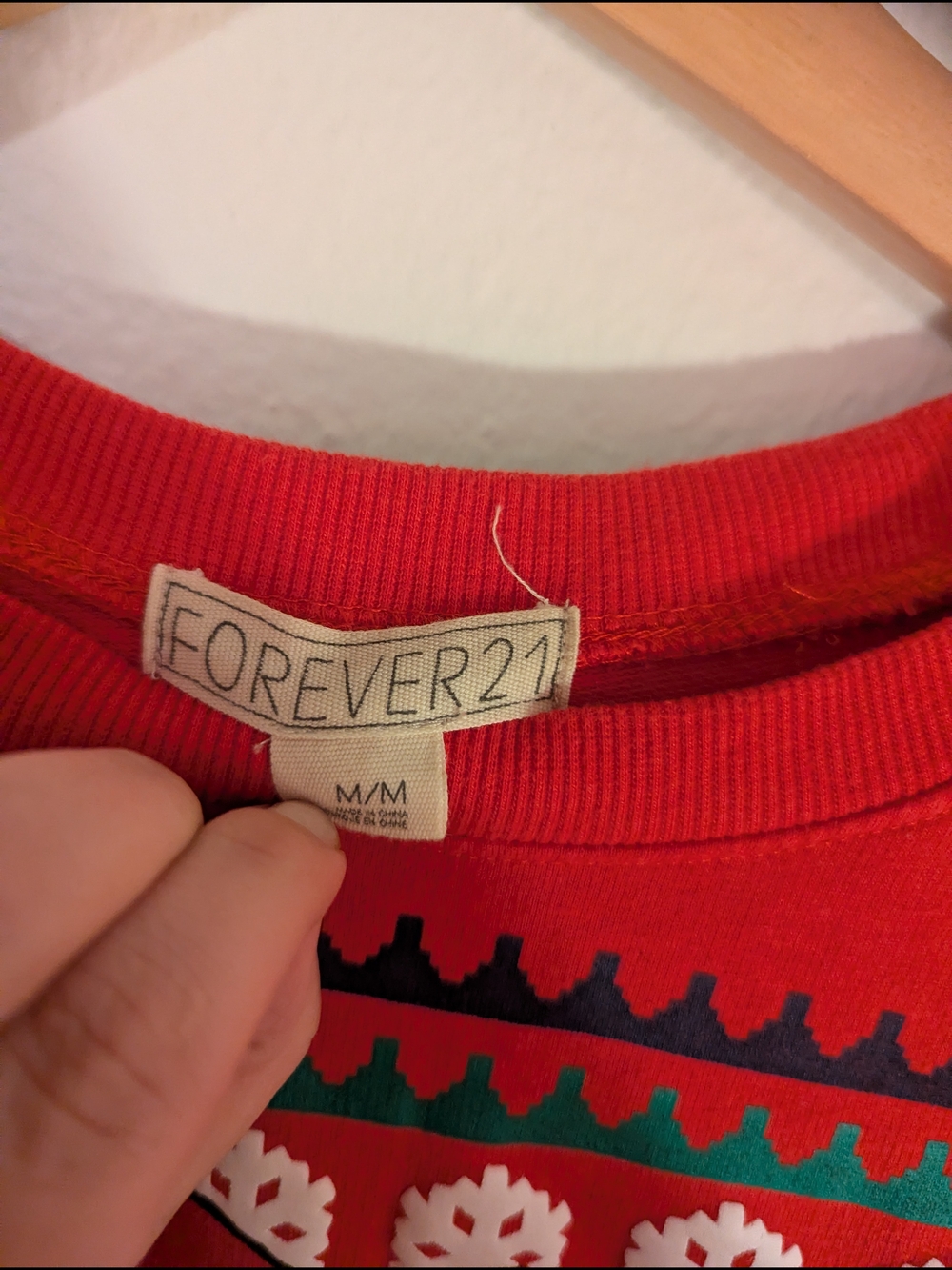 Red Garfield Holiday Graphic Crewneck Top - Picture 3 of 3